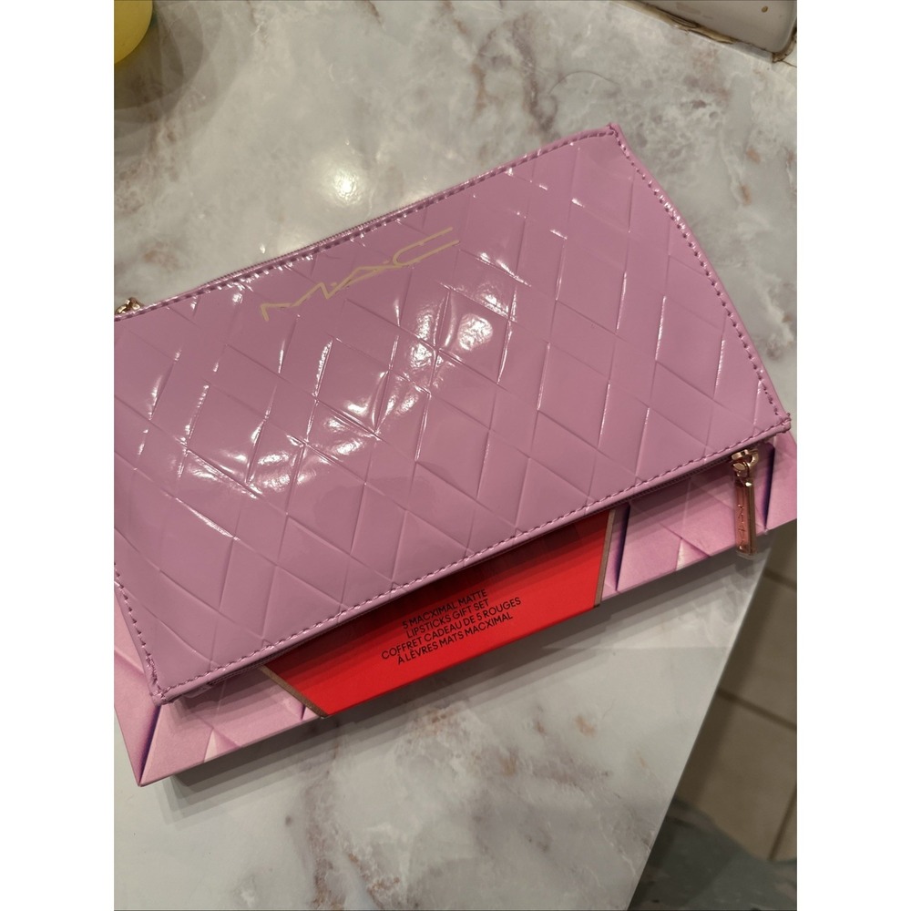 Mac 5 Macximal Matte Lipsticks Holiday Gift Set - 5 Full Sizes Limited Edition - Picture 4 of 13
